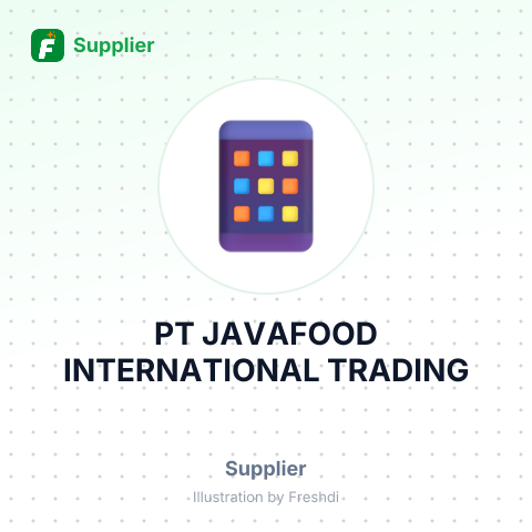 PT JAVAFOOD INTERNATIONAL TRADING – summary card, no photo uploaded yet