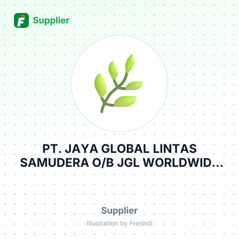 PT. JAYA GLOBAL LINTAS SAMUDERA O/B JGL WORLDWIDE SG PTE LTD – summary card, no photo uploaded yet