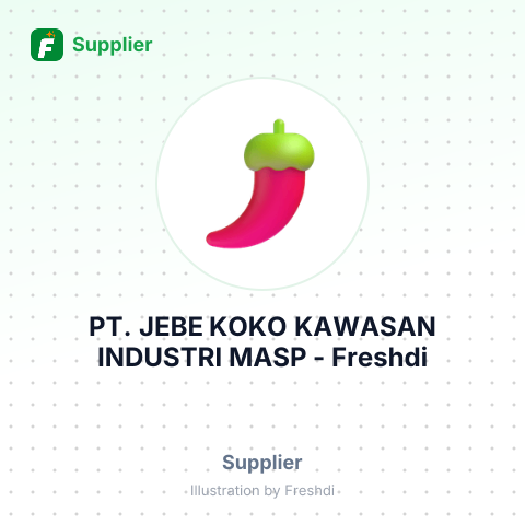 PT. JEBE KOKO KAWASAN INDUSTRI MASP – summary card, no photo uploaded yet