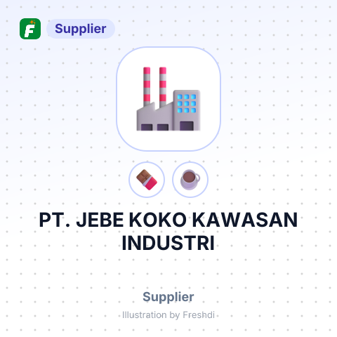 PT. JEBE KOKO KAWASAN INDUSTRI – summary card, no photo uploaded yet