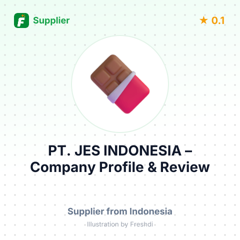 PT. JES INDONESIA – summary card, no photo uploaded yet