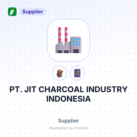 PT. JIT CHARCOAL INDUSTRY INDONESIA – summary card, no photo uploaded yet