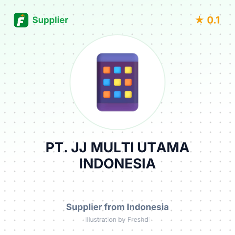 PT. JJ MULTI UTAMA INDONESIA – summary card, no photo uploaded yet