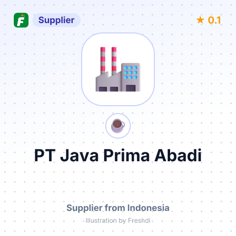 PT Java Prima Abadi – summary card, no photo uploaded yet