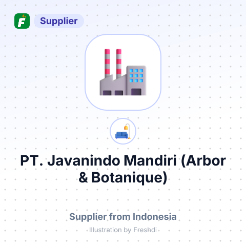 PT. Javanindo Mandiri (Arbor & Botanique) – summary card, no photo uploaded yet