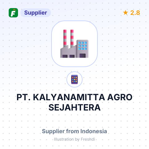 PT. KALYANAMITTA AGRO SEJAHTERA – summary card, no photo uploaded yet