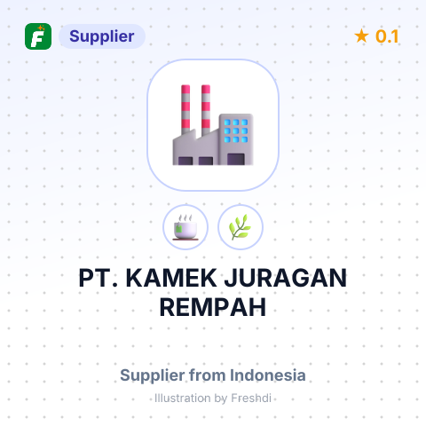 PT. KAMEK JURAGAN REMPAH – summary card, no photo uploaded yet