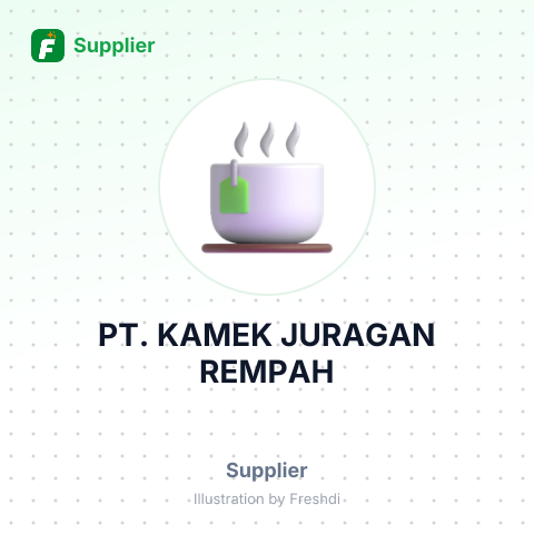 PT. KAMEK JURAGAN REMPAH – summary card, no photo uploaded yet