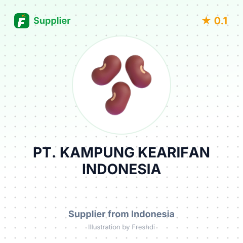 PT. KAMPUNG KEARIFAN INDONESIA – summary card, no photo uploaded yet