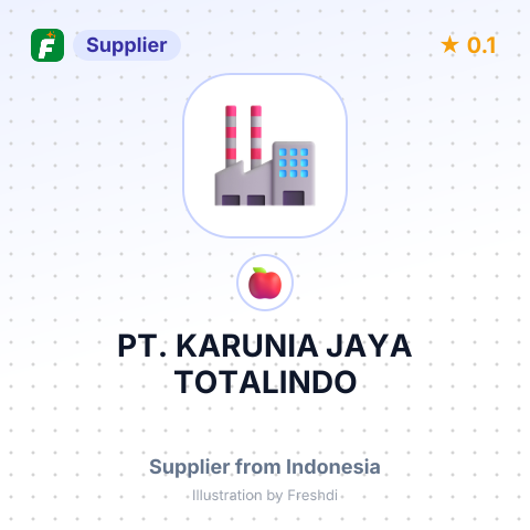 PT. KARUNIA JAYA TOTALINDO – summary card, no photo uploaded yet