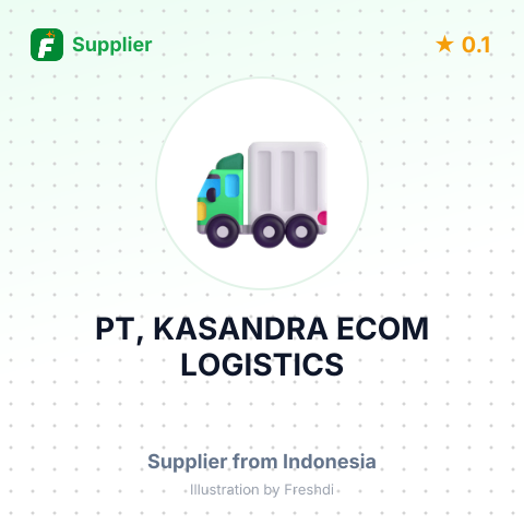 PT, KASANDRA ECOM LOGISTICS – summary card, no photo uploaded yet