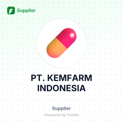 PT. KEMFARM INDONESIA – summary card, no photo uploaded yet