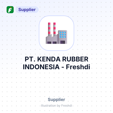 PT. KENDA RUBBER INDONESIA – summary card, no photo uploaded yet
