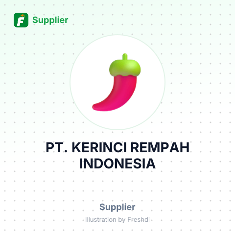PT. KERINCI REMPAH INDONESIA – summary card, no photo uploaded yet