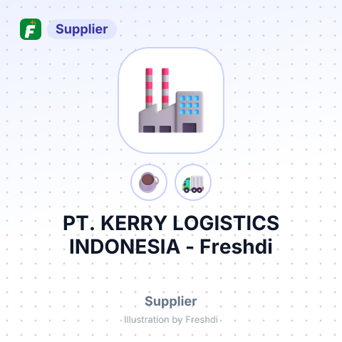 PT. KERRY LOGISTICS INDONESIA – summary card, no photo uploaded yet