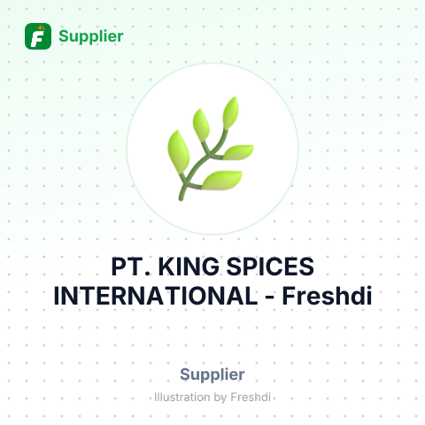 PT. KING SPICES INTERNATIONAL – summary card, no photo uploaded yet