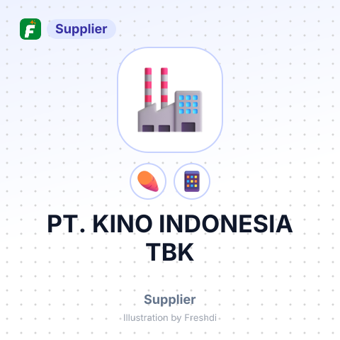 PT. KINO INDONESIA TBK – summary card, no photo uploaded yet