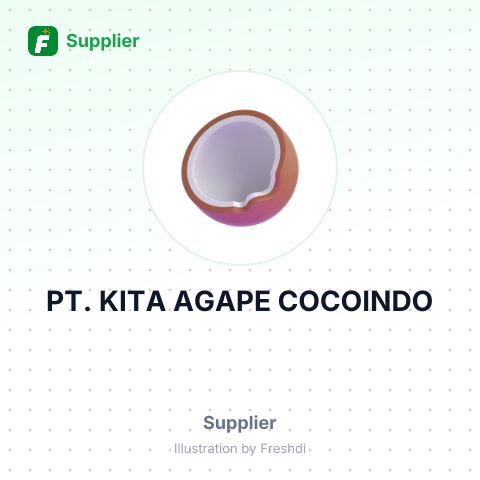 PT. KITA AGAPE COCOINDO – summary card, no photo uploaded yet