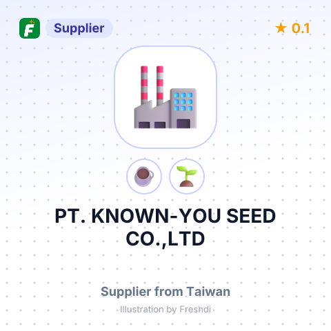 PT. KNOWN-YOU SEED CO.,LTD – summary card, no photo uploaded yet