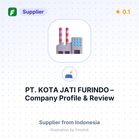 PT. KOTA JATI FURINDO – summary card, no photo uploaded yet