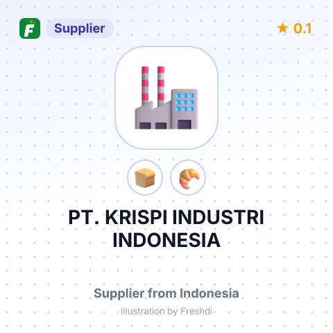 PT. KRISPI INDUSTRI INDONESIA – summary card, no photo uploaded yet