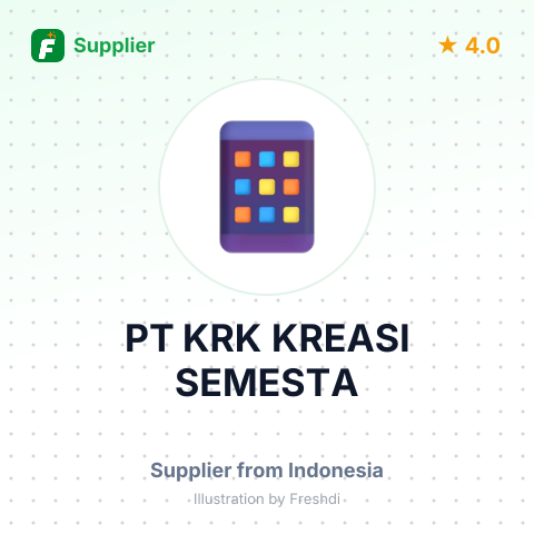 PT KRK KREASI SEMESTA – summary card, no photo uploaded yet