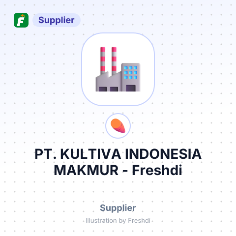 PT. KULTIVA INDONESIA MAKMUR – summary card, no photo uploaded yet