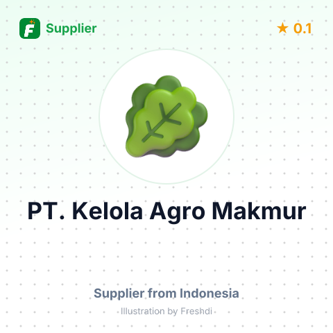 PT. Kelola Agro Makmur – summary card, no photo uploaded yet