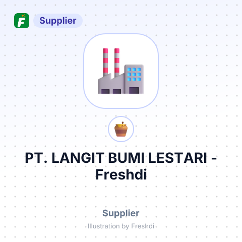 PT. LANGIT BUMI LESTARI – summary card, no photo uploaded yet