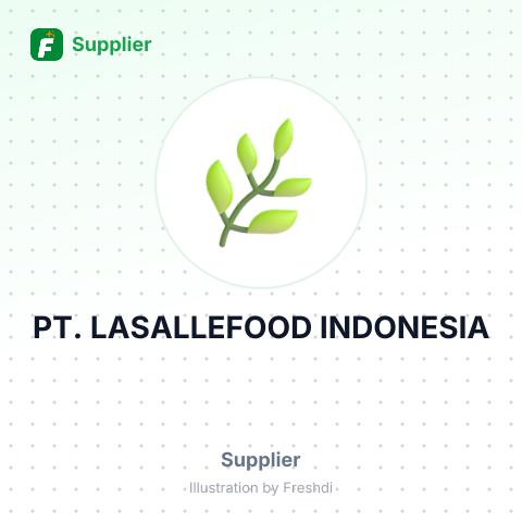 PT. LASALLEFOOD INDONESIA – summary card, no photo uploaded yet