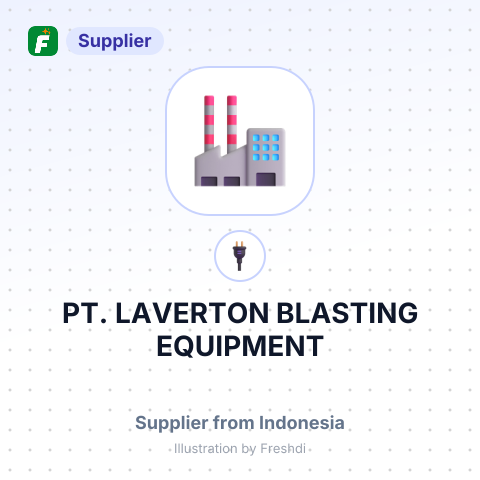 PT. LAVERTON BLASTING EQUIPMENT – summary card, no photo uploaded yet