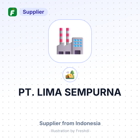 PT. LIMA SEMPURNA – summary card, no photo uploaded yet