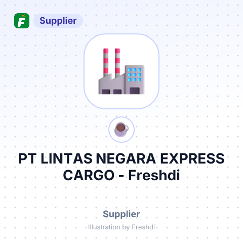 PT LINTAS NEGARA EXPRESS CARGO – summary card, no photo uploaded yet