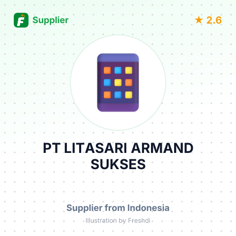 PT LITASARI ARMAND SUKSES – summary card, no photo uploaded yet