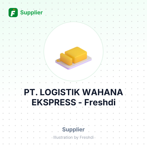 PT. LOGISTIK WAHANA EKSPRESS – summary card, no photo uploaded yet