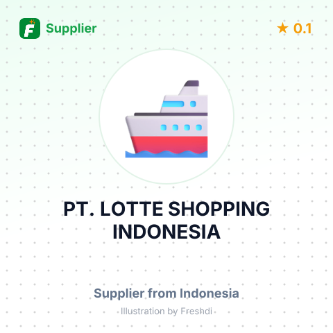PT. LOTTE SHOPPING INDONESIA – summary card, no photo uploaded yet