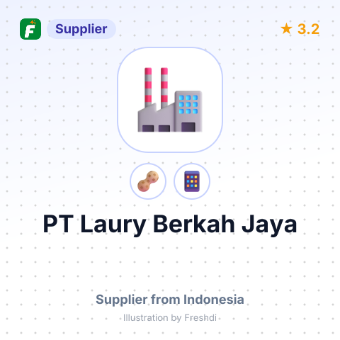 PT Laury Berkah Jaya – summary card, no photo uploaded yet