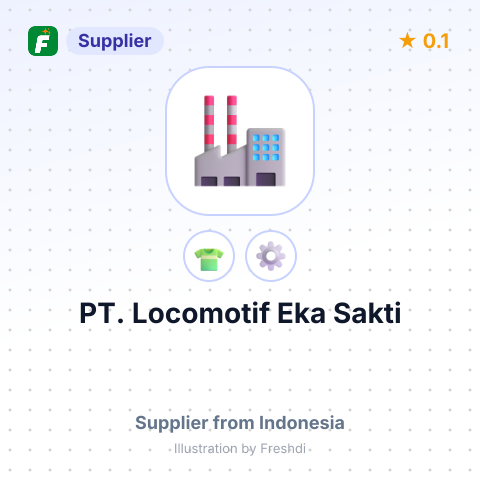 PT. Locomotif Eka Sakti  – summary card, no photo uploaded yet