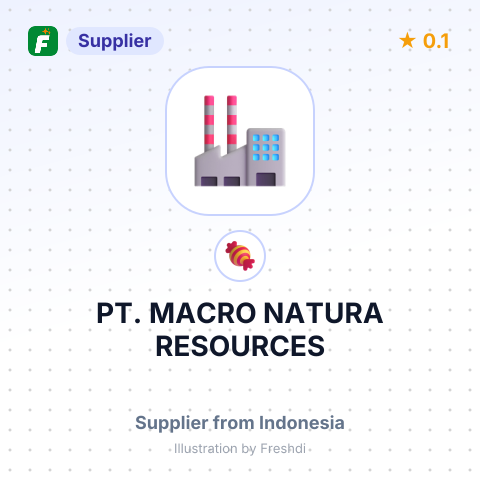 PT. MACRO NATURA RESOURCES – summary card, no photo uploaded yet