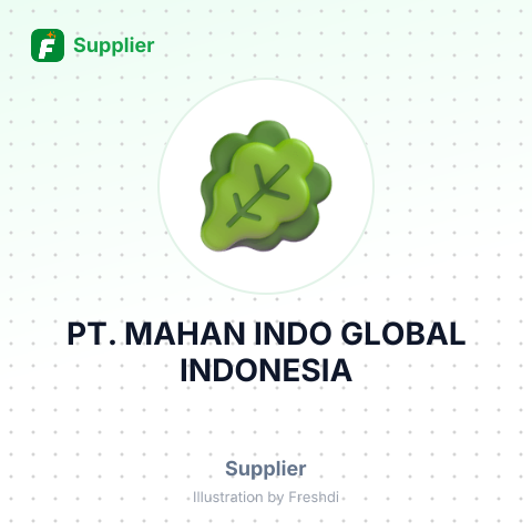 PT. MAHAN INDO GLOBAL INDONESIA – summary card, no photo uploaded yet