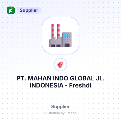 PT. MAHAN INDO GLOBAL JL. INDONESIA – summary card, no photo uploaded yet