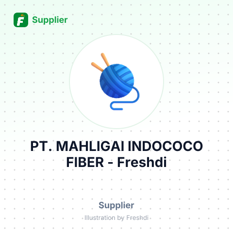 PT. MAHLIGAI INDOCOCO FIBER – summary card, no photo uploaded yet