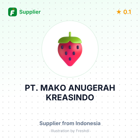 PT. MAKO ANUGERAH KREASINDO – summary card, no photo uploaded yet
