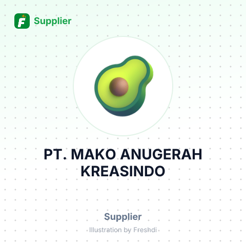 PT. MAKO ANUGERAH KREASINDO – summary card, no photo uploaded yet