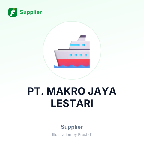 PT. MAKRO JAYA LESTARI – summary card, no photo uploaded yet
