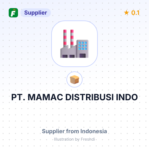 PT. MAMAC DISTRIBUSI INDO – summary card, no photo uploaded yet