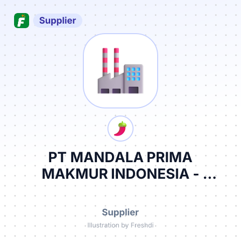 PT MANDALA PRIMA MAKMUR INDONESIA – summary card, no photo uploaded yet