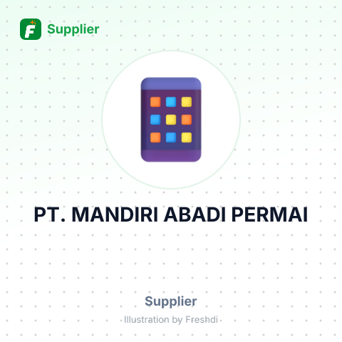 PT. MANDIRI ABADI PERMAI – summary card, no photo uploaded yet