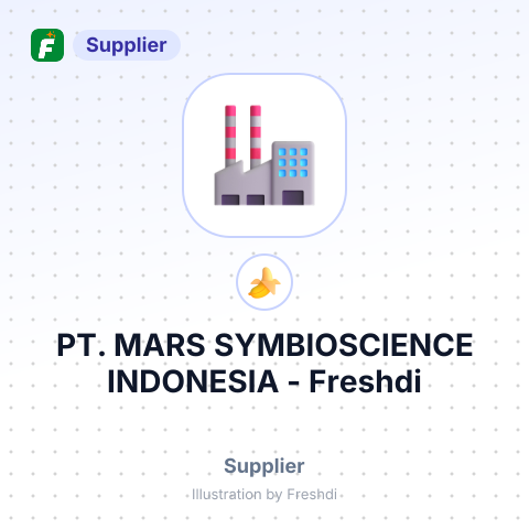 PT. MARS SYMBIOSCIENCE INDONESIA – summary card, no photo uploaded yet