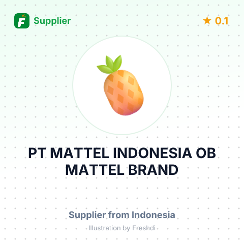 PT MATTEL INDONESIA OB MATTEL BRAND – summary card, no photo uploaded yet